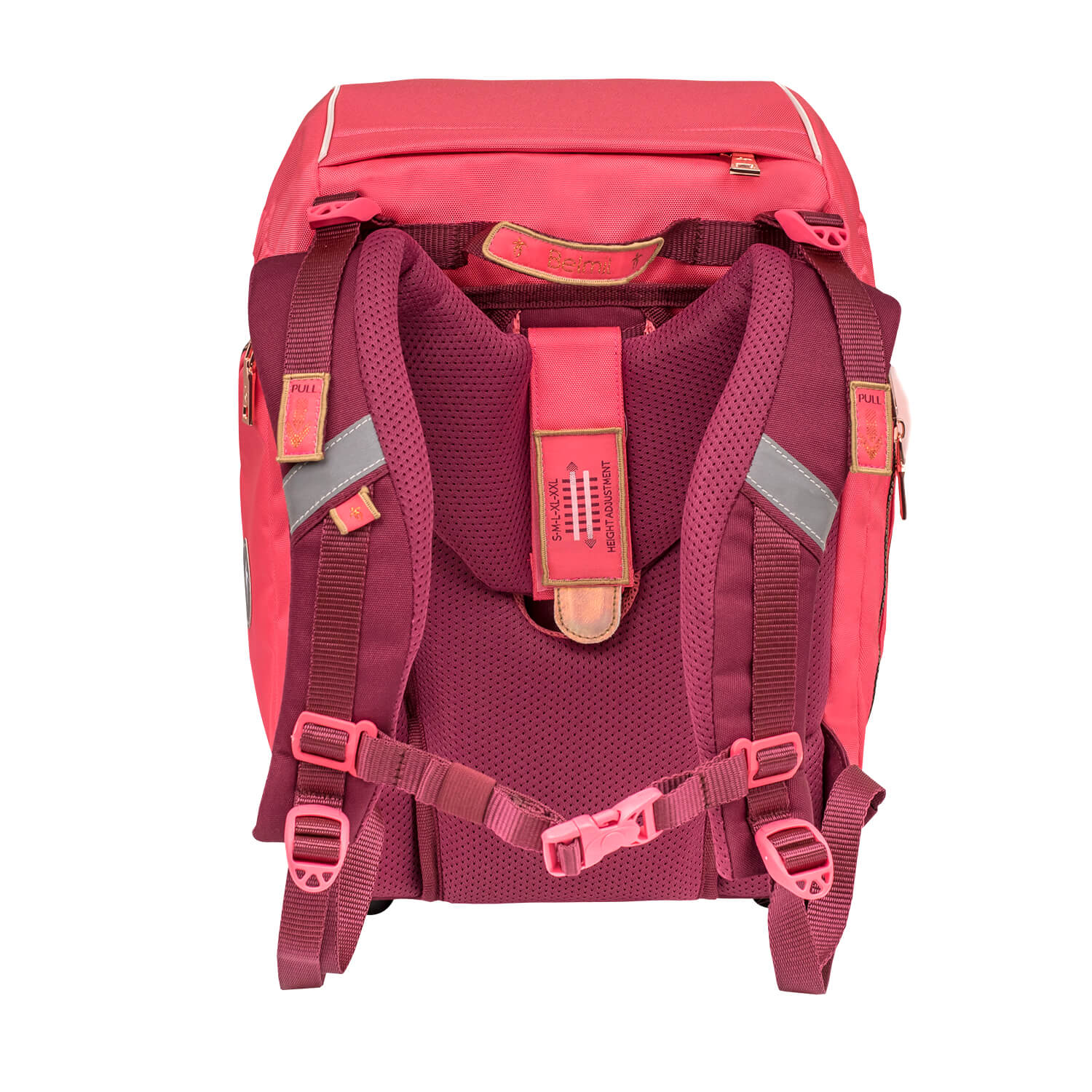 Premium Comfy Plus Coral Schoolbag set 5pcs.