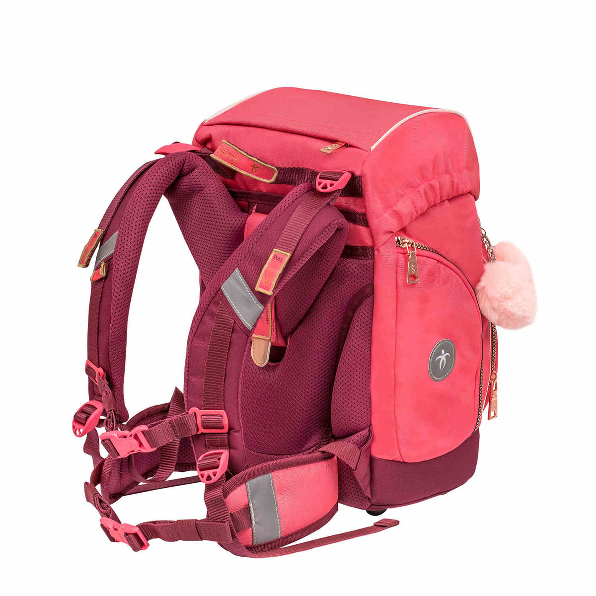 Premium Comfy Plus Coral Schoolbag set 5pcs.