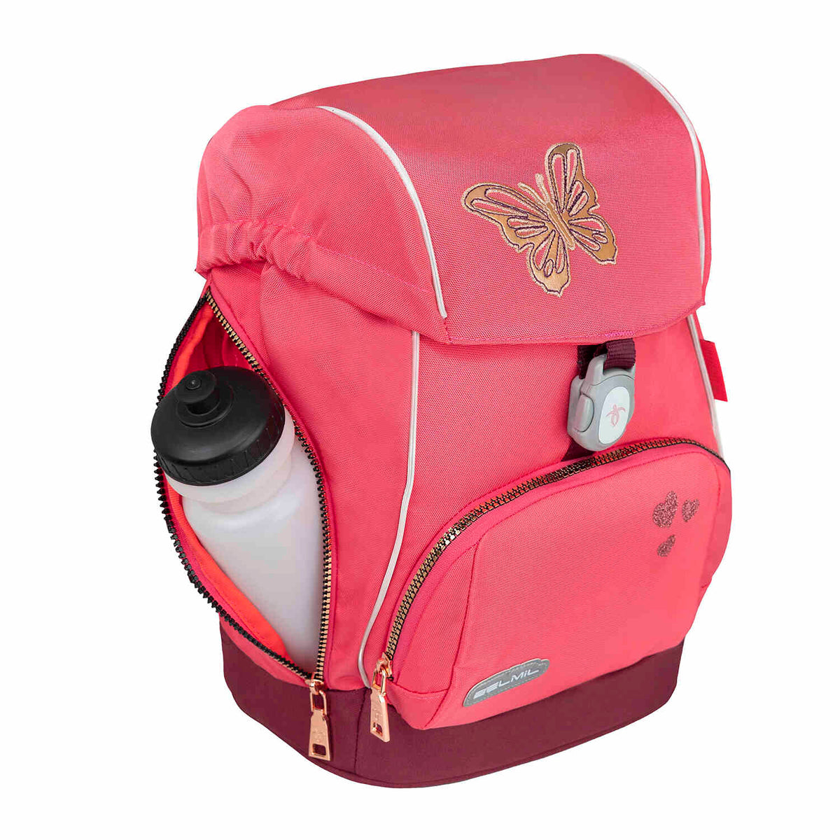 Premium Comfy Plus Coral Schoolbag set 5pcs.