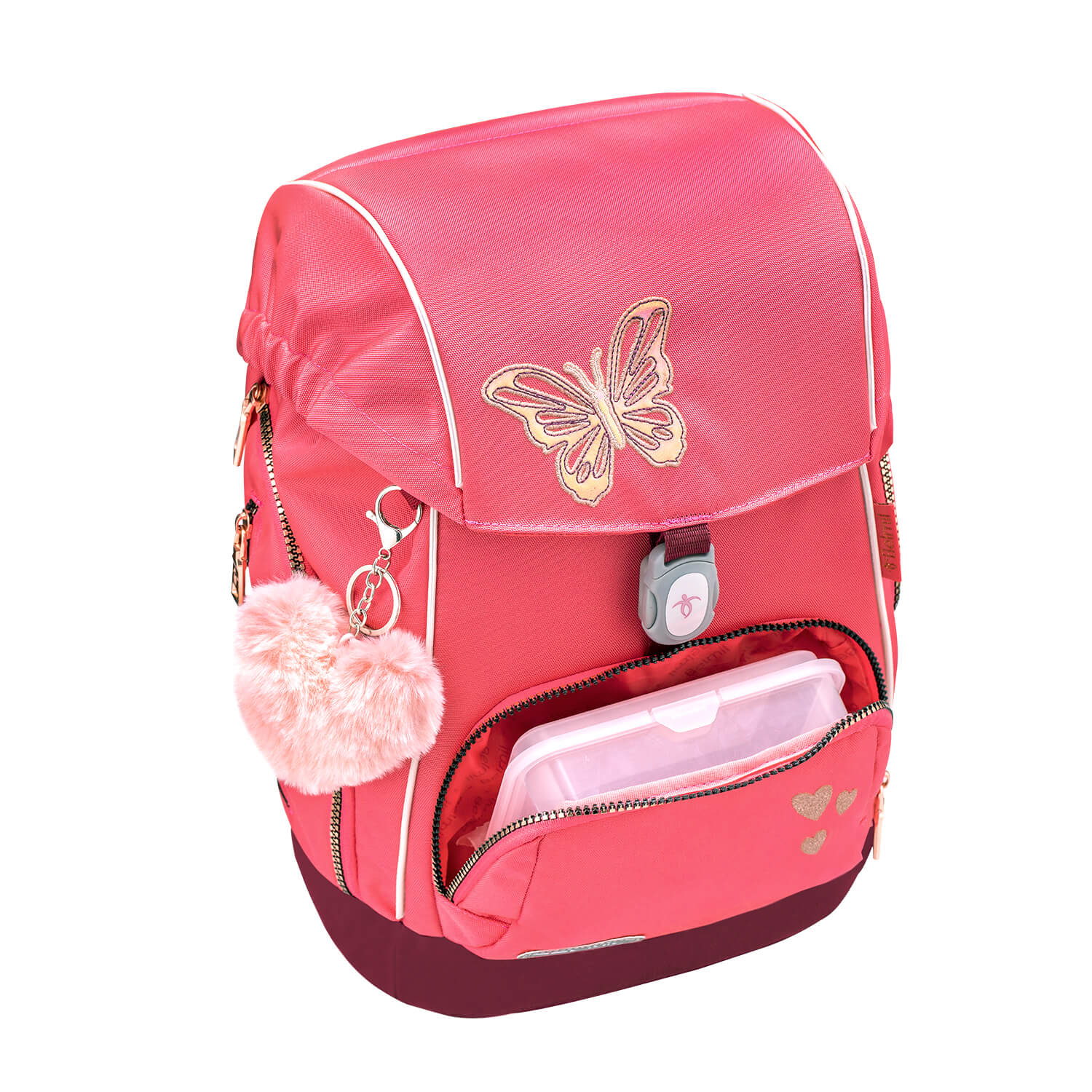 Premium Comfy Plus Coral Schulranzen Set 5tlg.