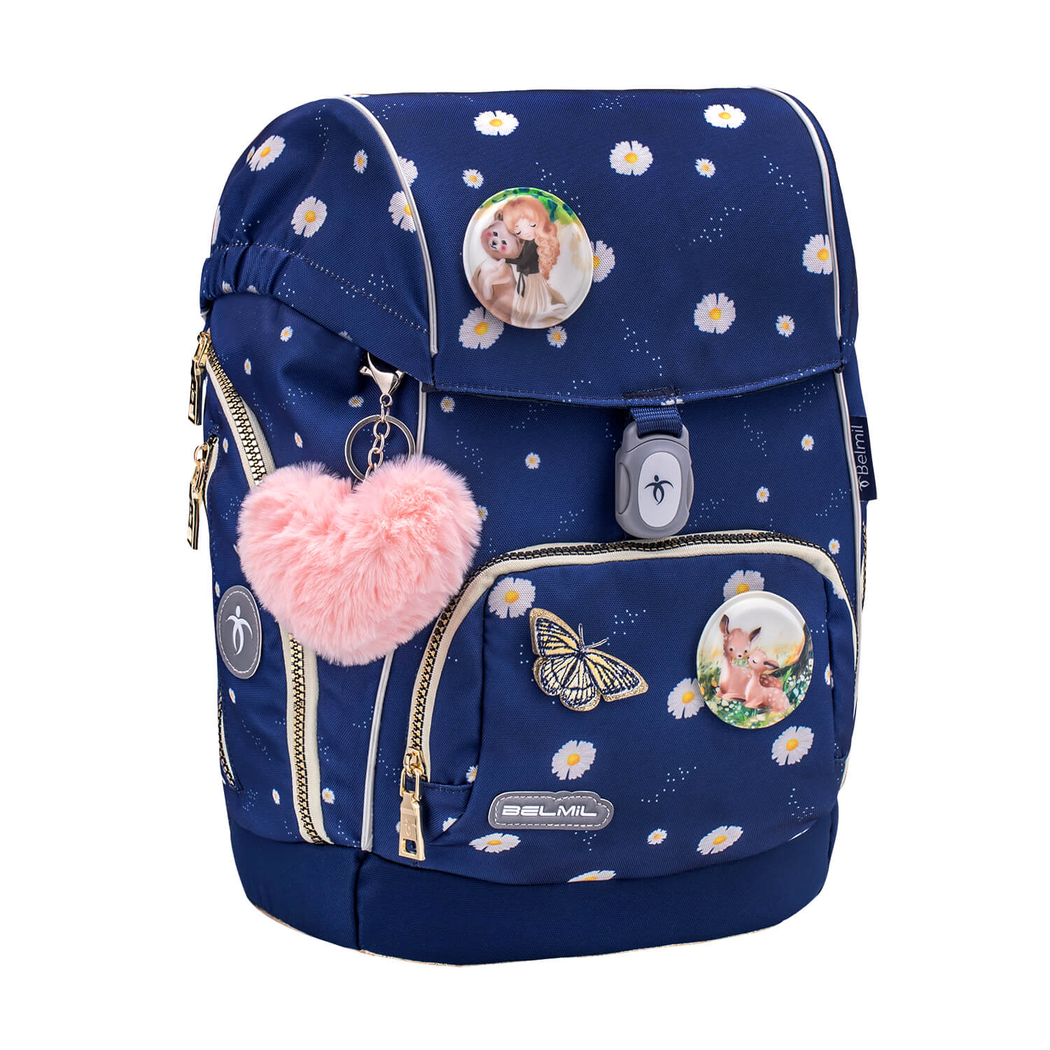 Premium Comfy Plus Daisy Schoolbag set 5pcs.