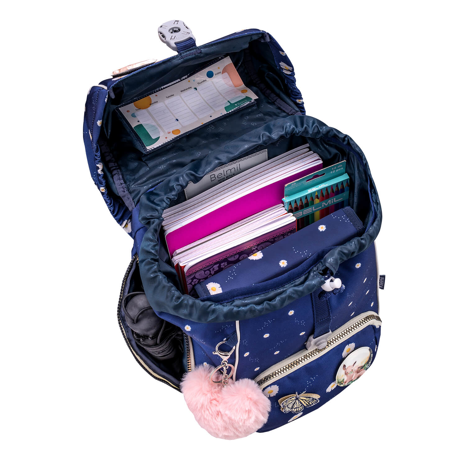 Premium Comfy Plus Daisy Schoolbag set 5pcs.