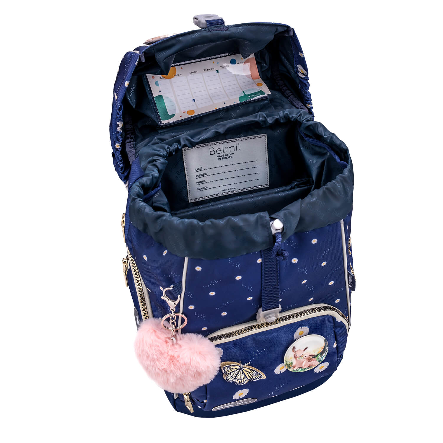 Premium Comfy Plus Daisy Schoolbag set 5pcs.