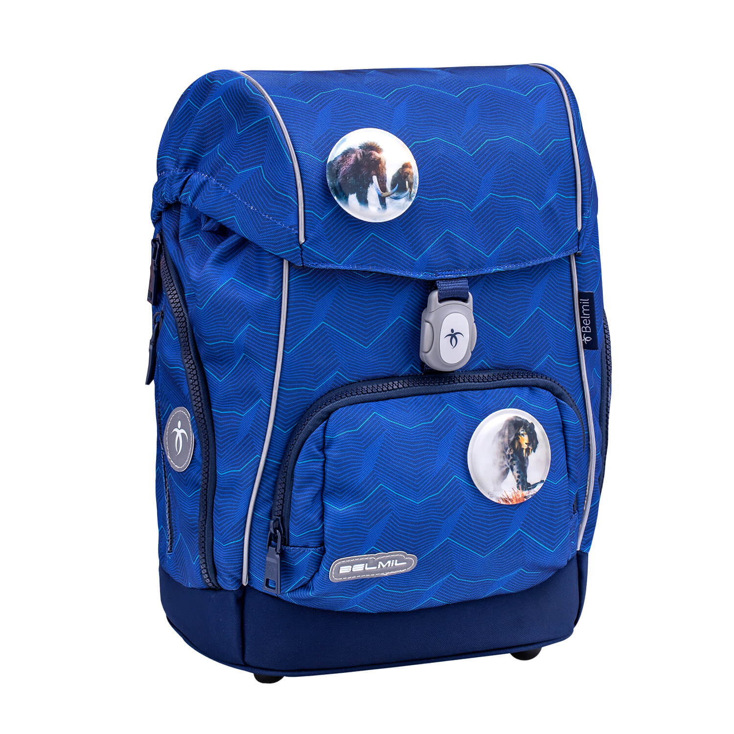 Premium Comfy Plus Estate Blue Schulranzen Set 5tlg.