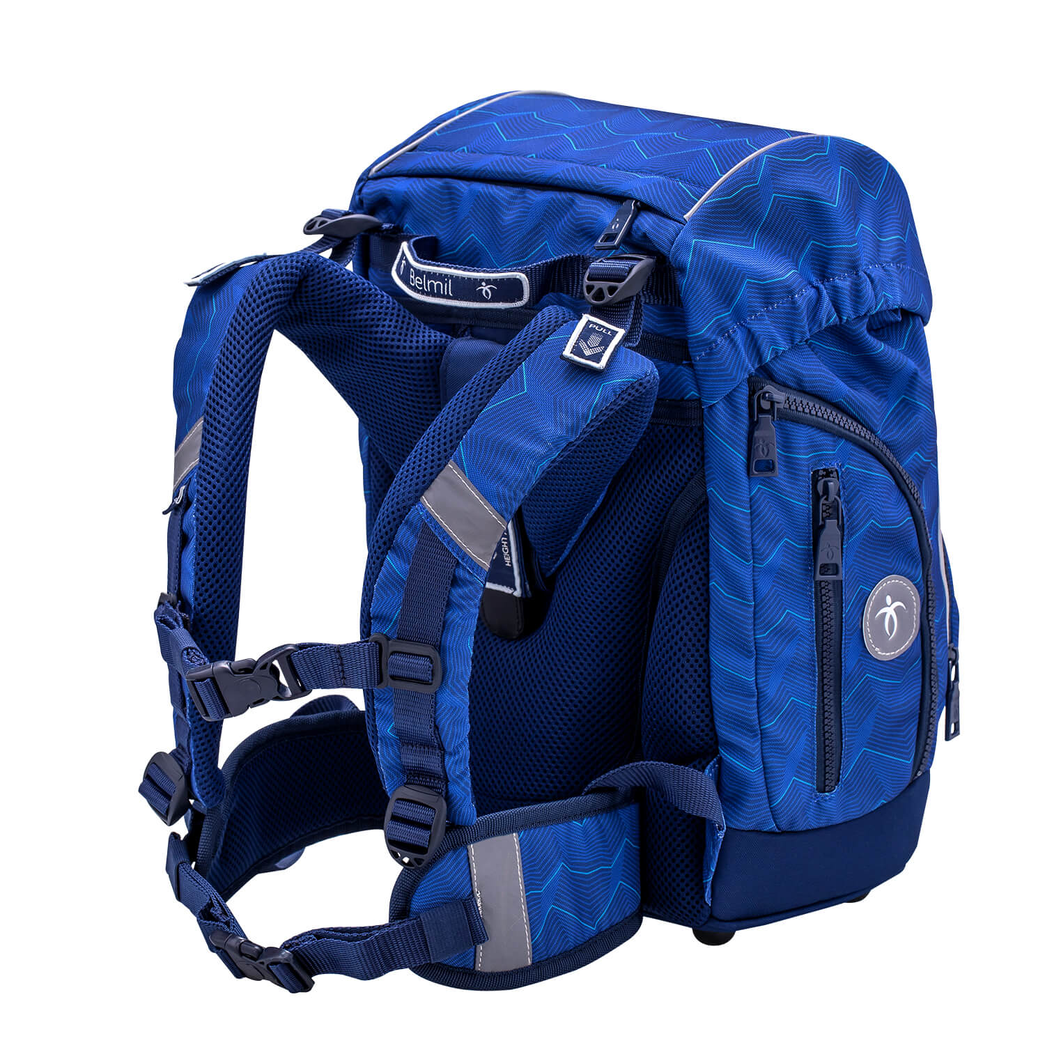 Premium Comfy Plus Estate Blue Schulranzen Set 5tlg.