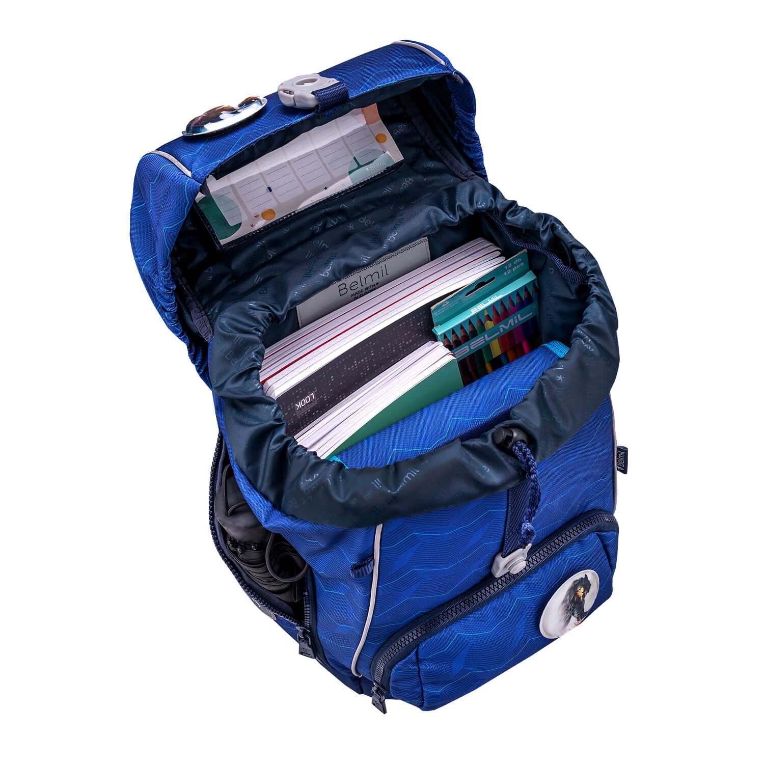 Premium Comfy Plus Estate Blue Schulranzen Set 5tlg.
