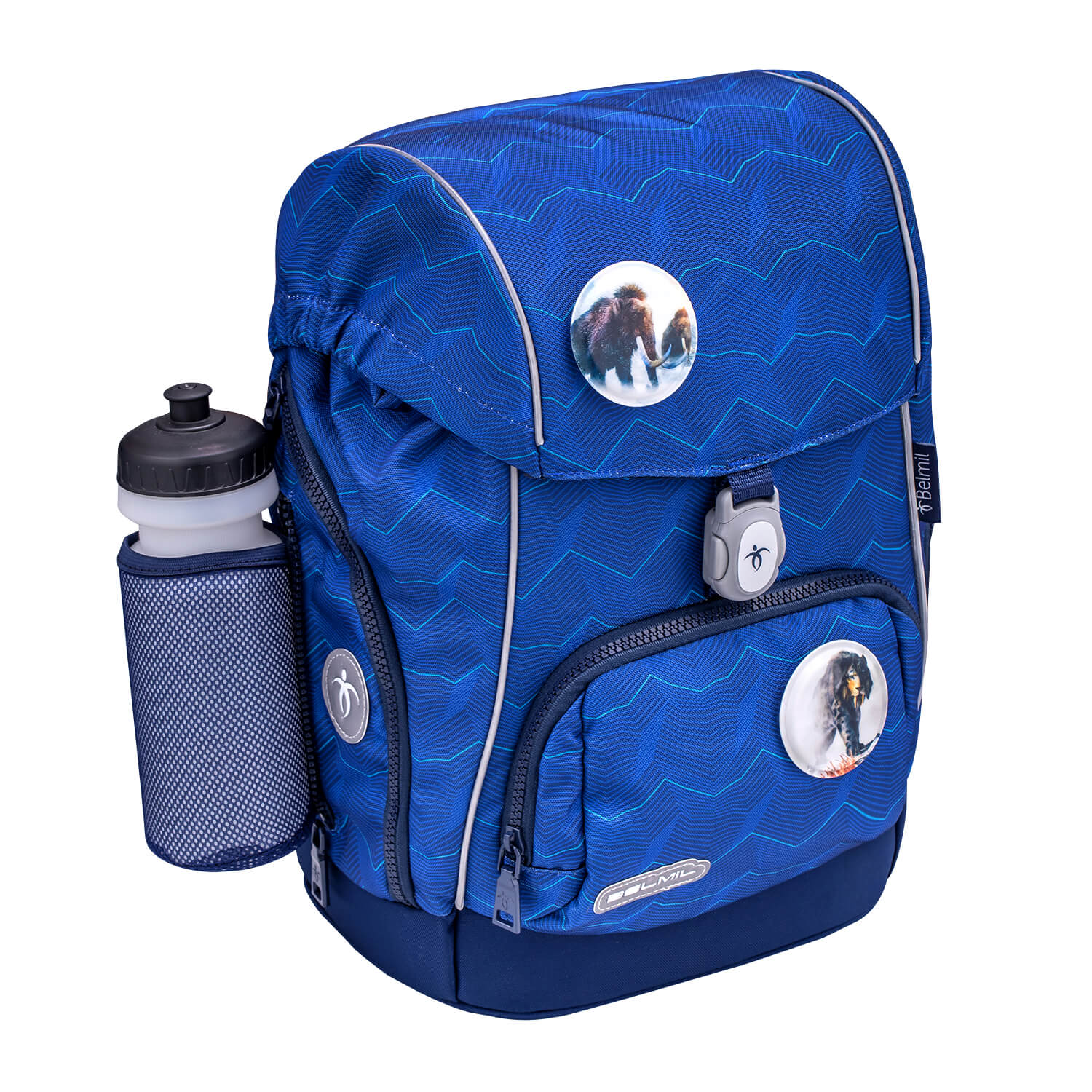 Premium Comfy Plus Estate Blue Schulranzen Set 5tlg.