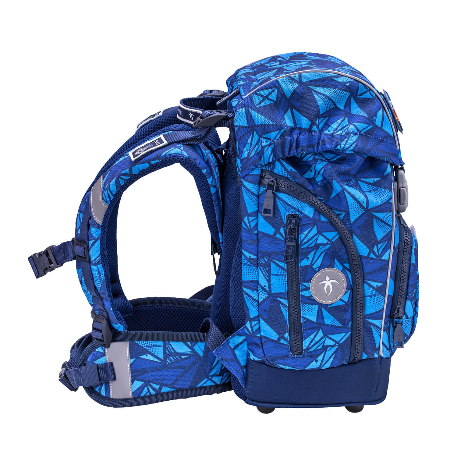 Premium Comfy Plus Glacier Blue Schulranzen Set 5tlg.