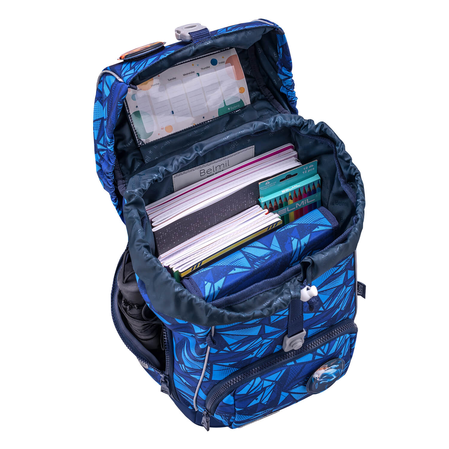 Premium Comfy Plus Glacier Blue Schulranzen Set 5tlg.