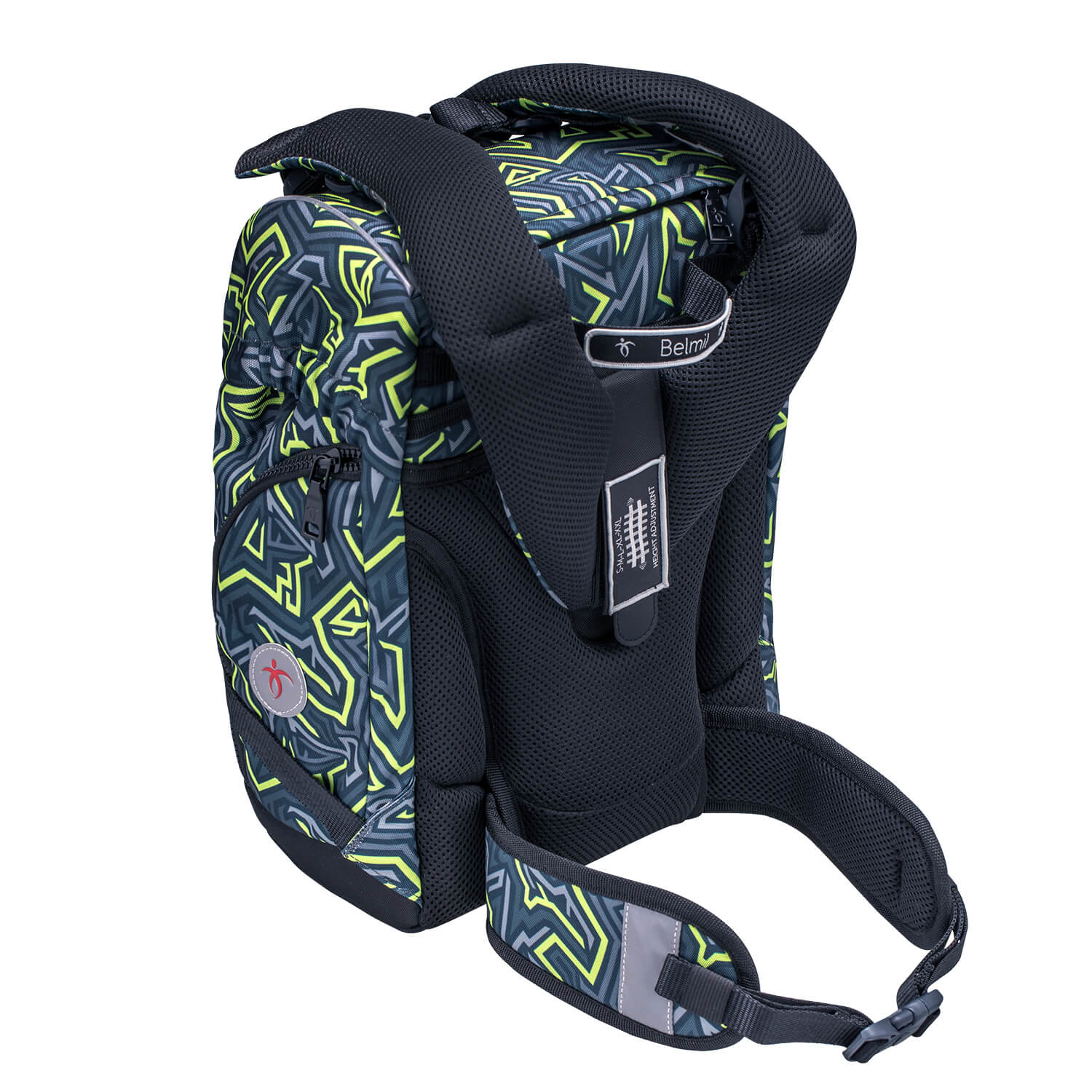 Premium Comfy Plus Iguana Schulranzen Set 6tlg.