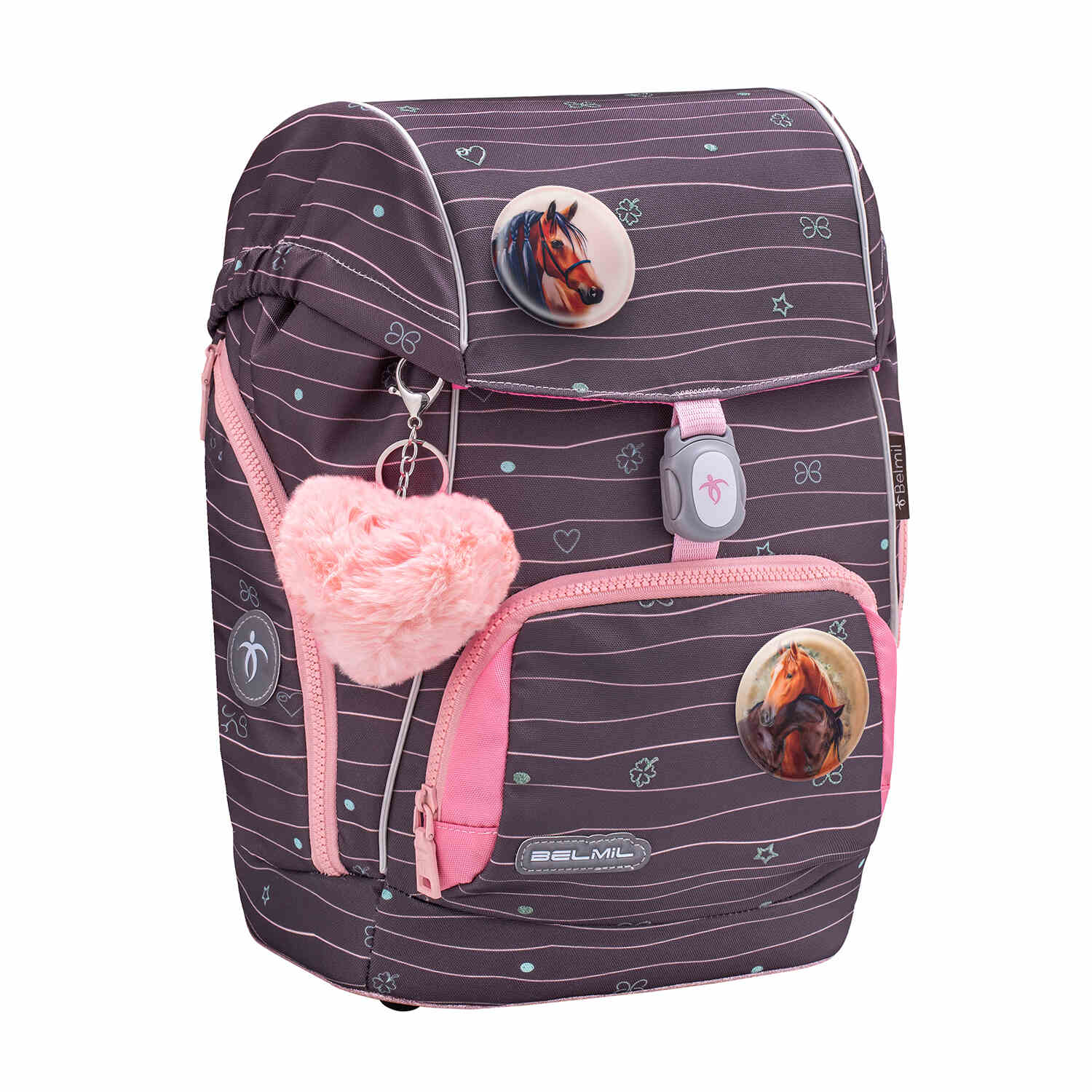 Premium Comfy Plus Mint Schulranzen Set 5tlg.