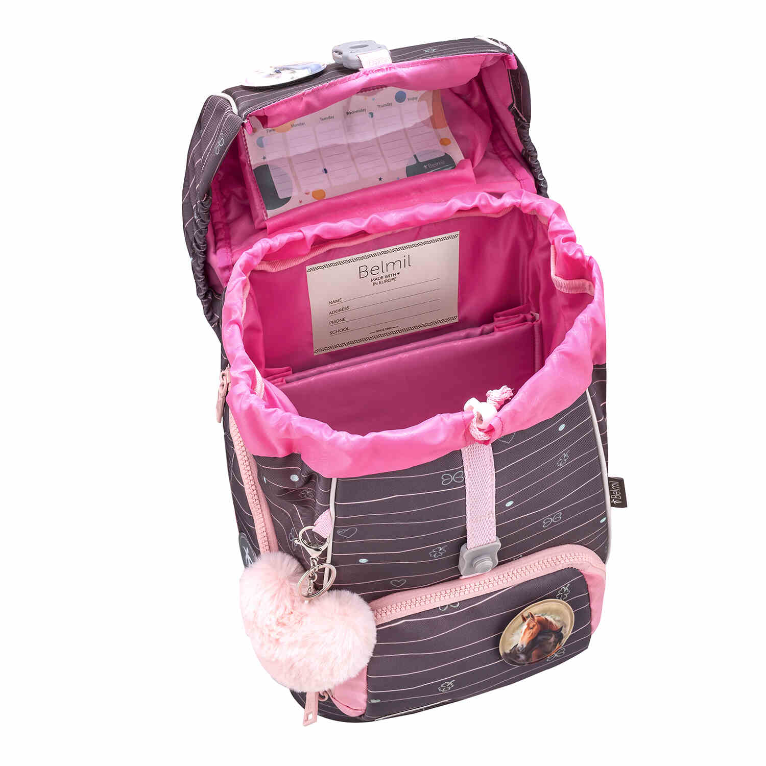 Premium Comfy Plus Mint Schulranzen Set 5tlg.