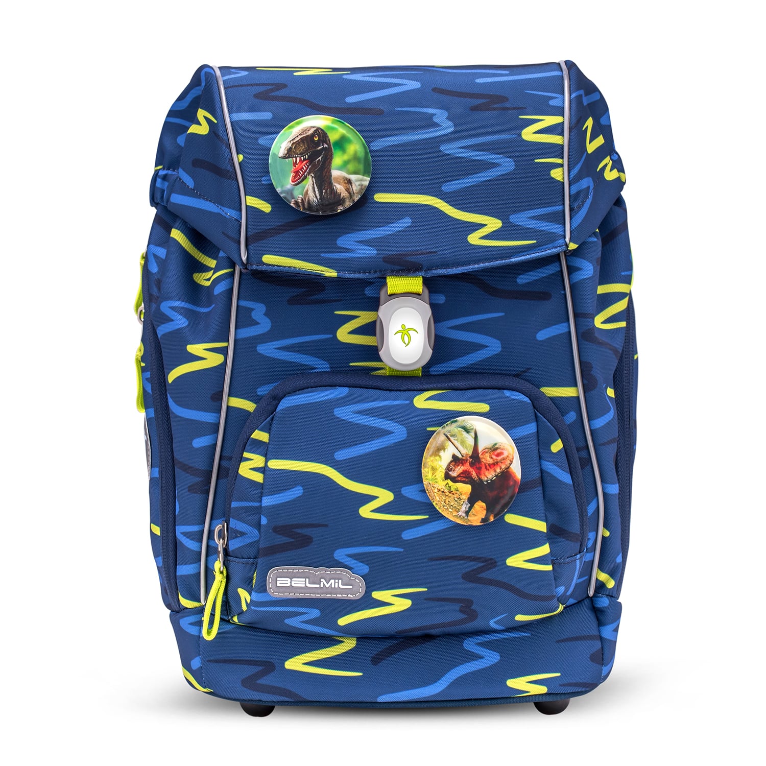Comfy Sketch Lime Green schoolbag