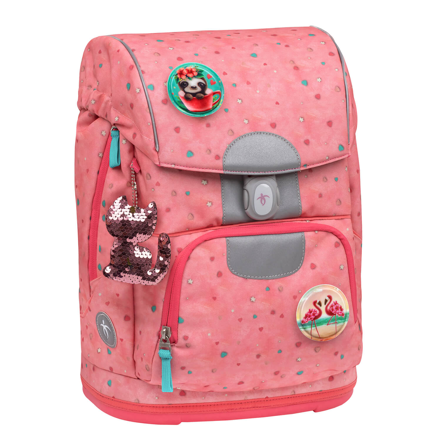 Motion Blue Bird schoolbag set 6 pcs