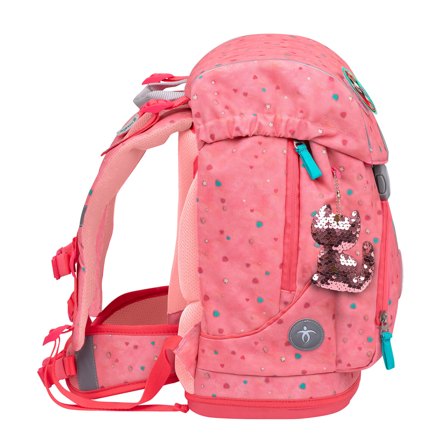 Motion Blue Bird schoolbag set 6 pcs