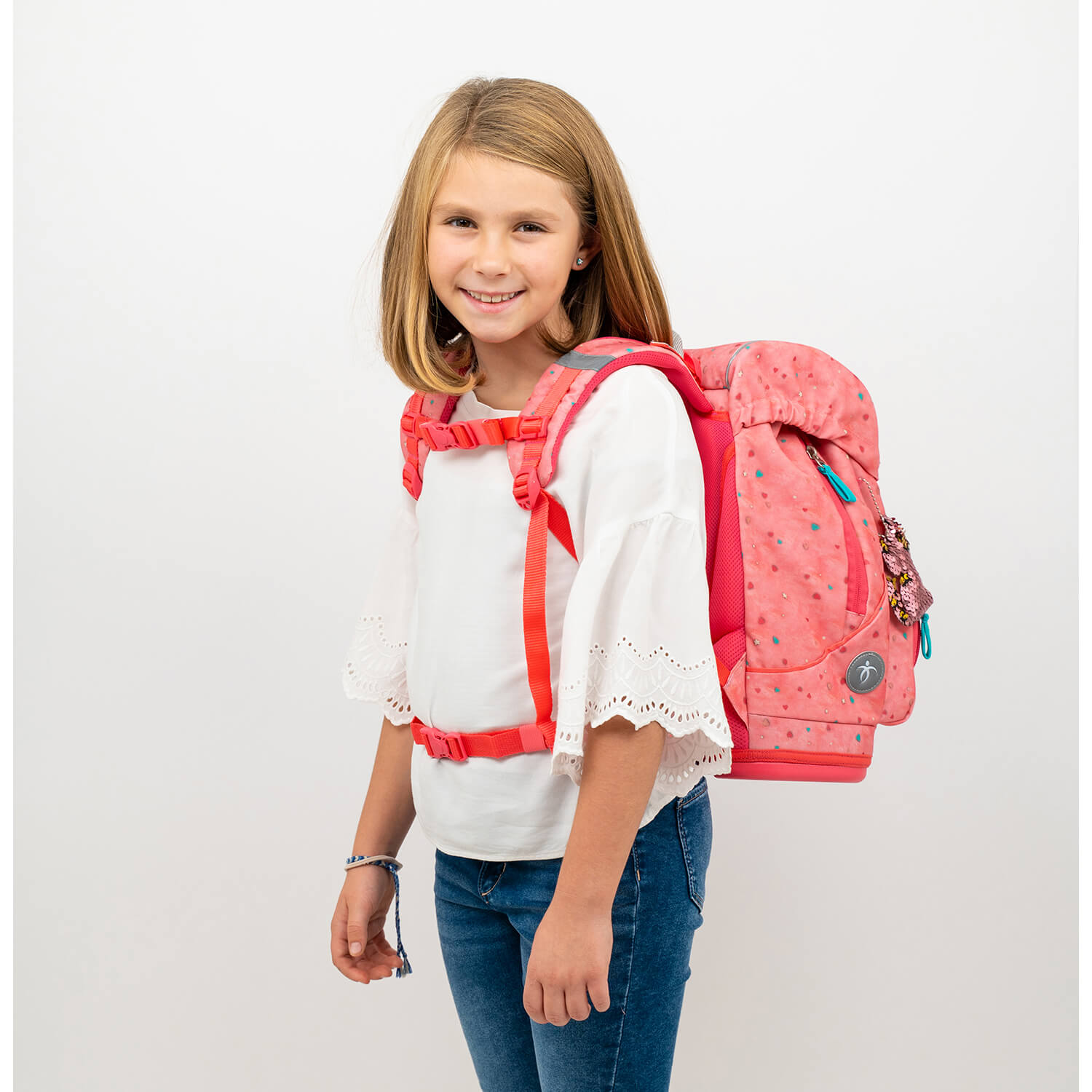 Motion Blue Bird schoolbag set 6 pcs