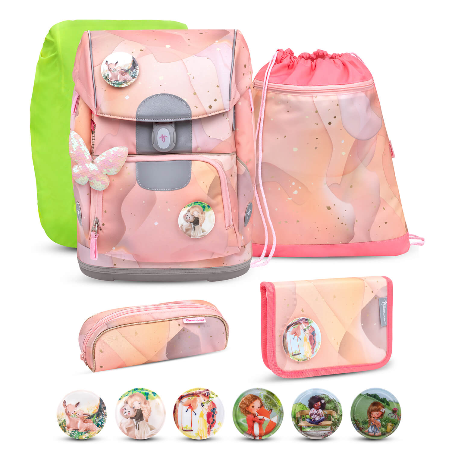 Motion Marble Schulranzen Set 6 tlg.