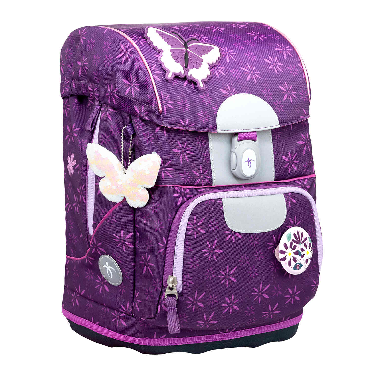 Motion Purple Spring Schoolbag set 4 pcs.