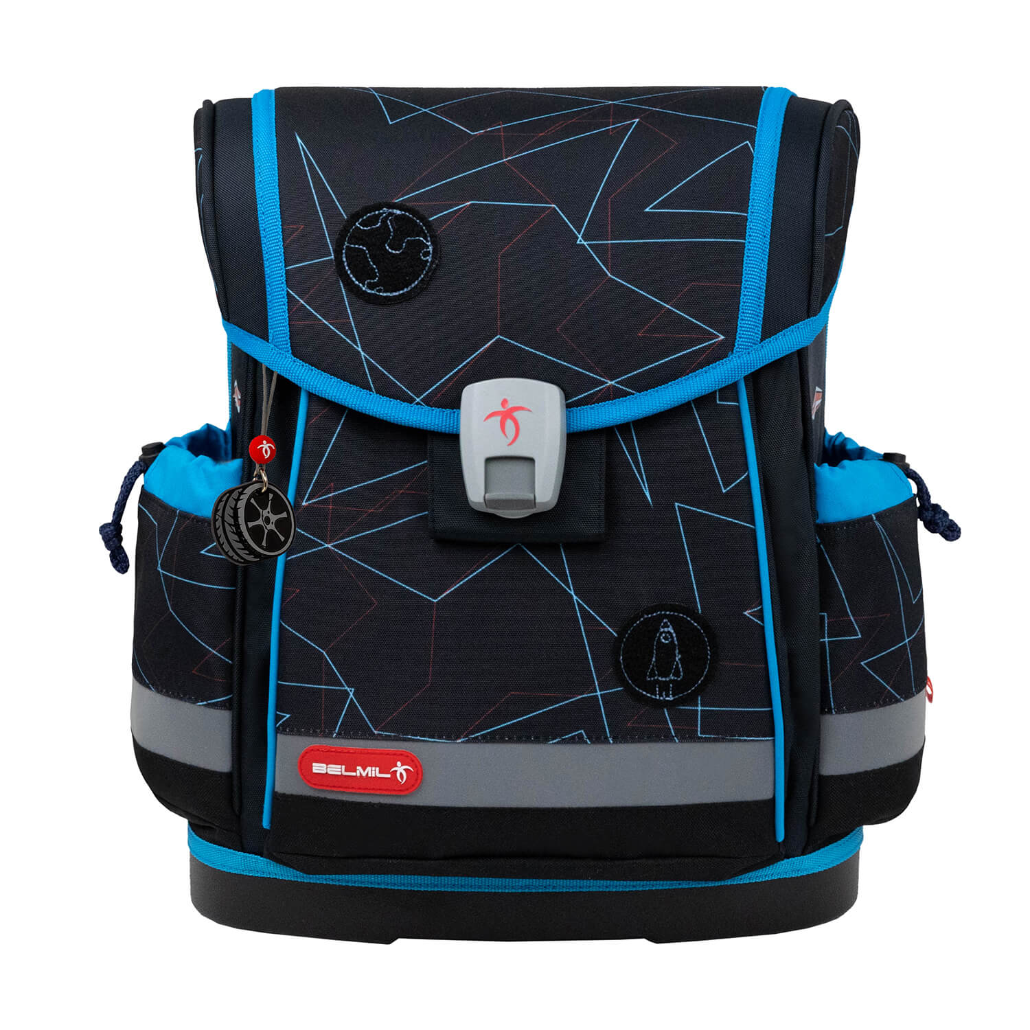 Classy Plus Cars Blue Schulranzen Set 5 tlg.