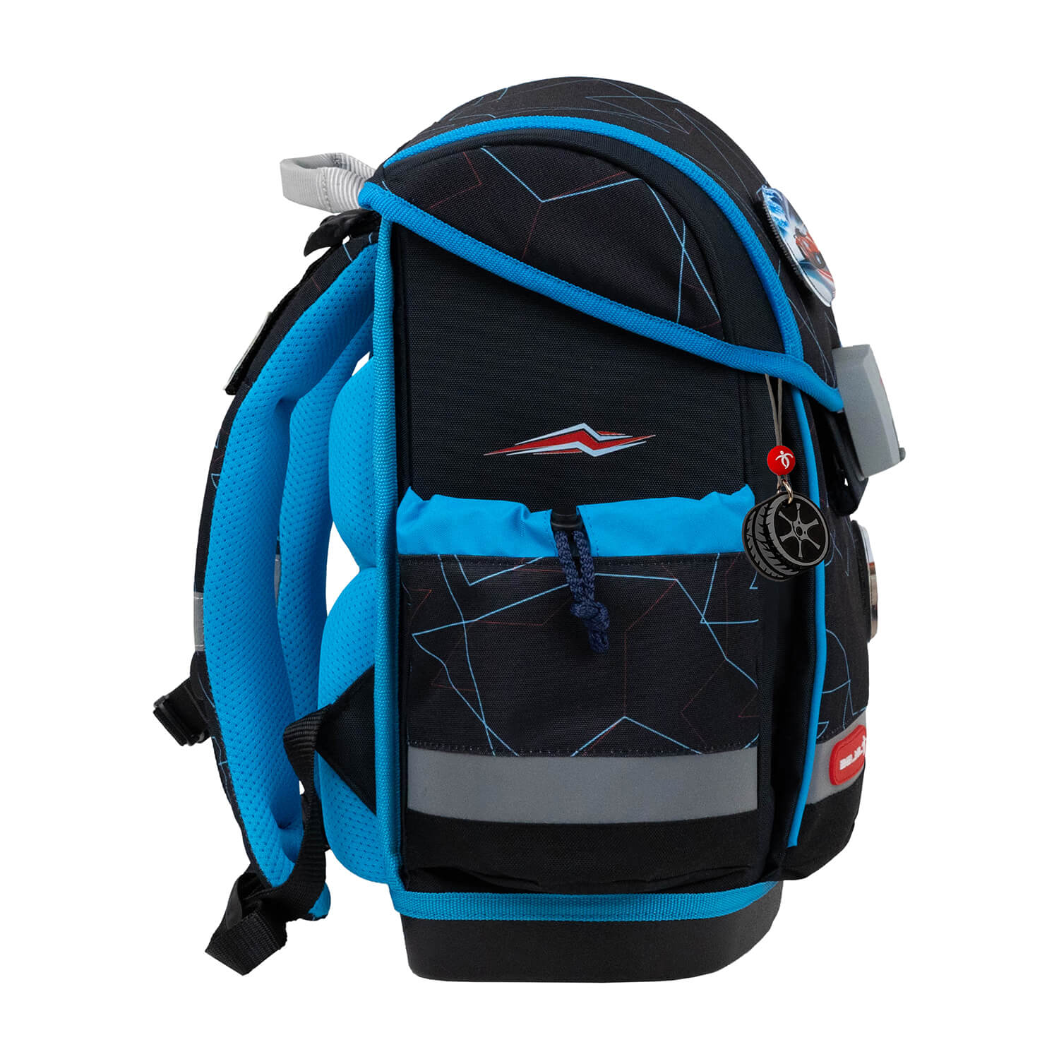 Classy Plus Cars Blue Schulranzen Set 5 tlg.