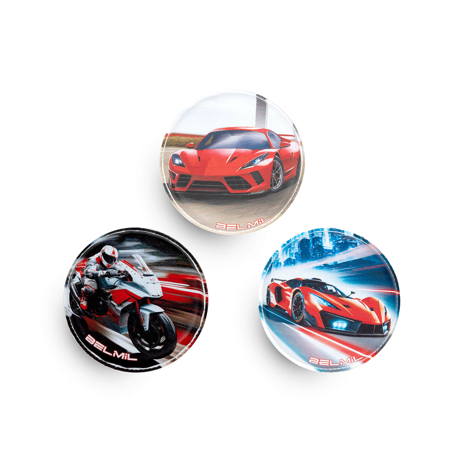 Classy Plus Cars Blue Schulranzen Set 5 tlg.