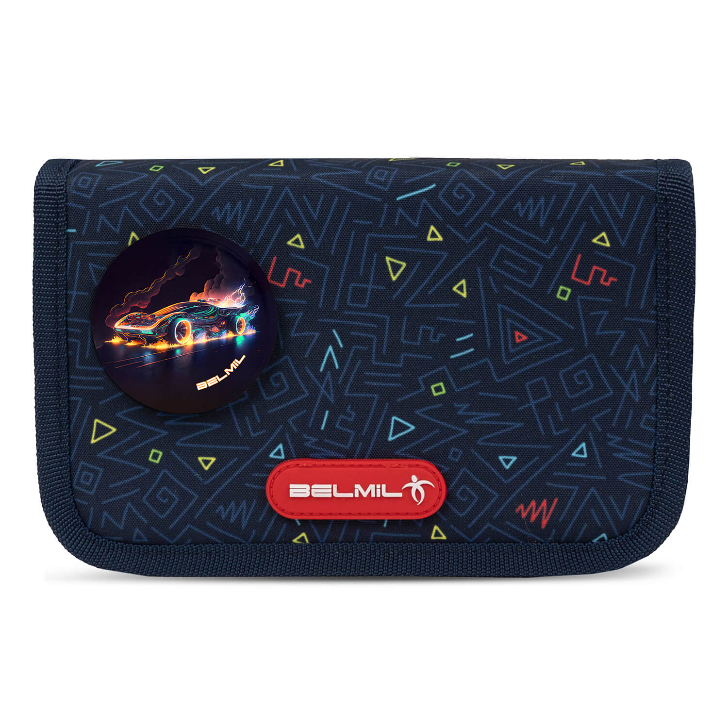 Breathable back panel of the Belmil Classy Plus Ergonomic School Bag Set for Boys “Gamer” Design providing comfort and support.