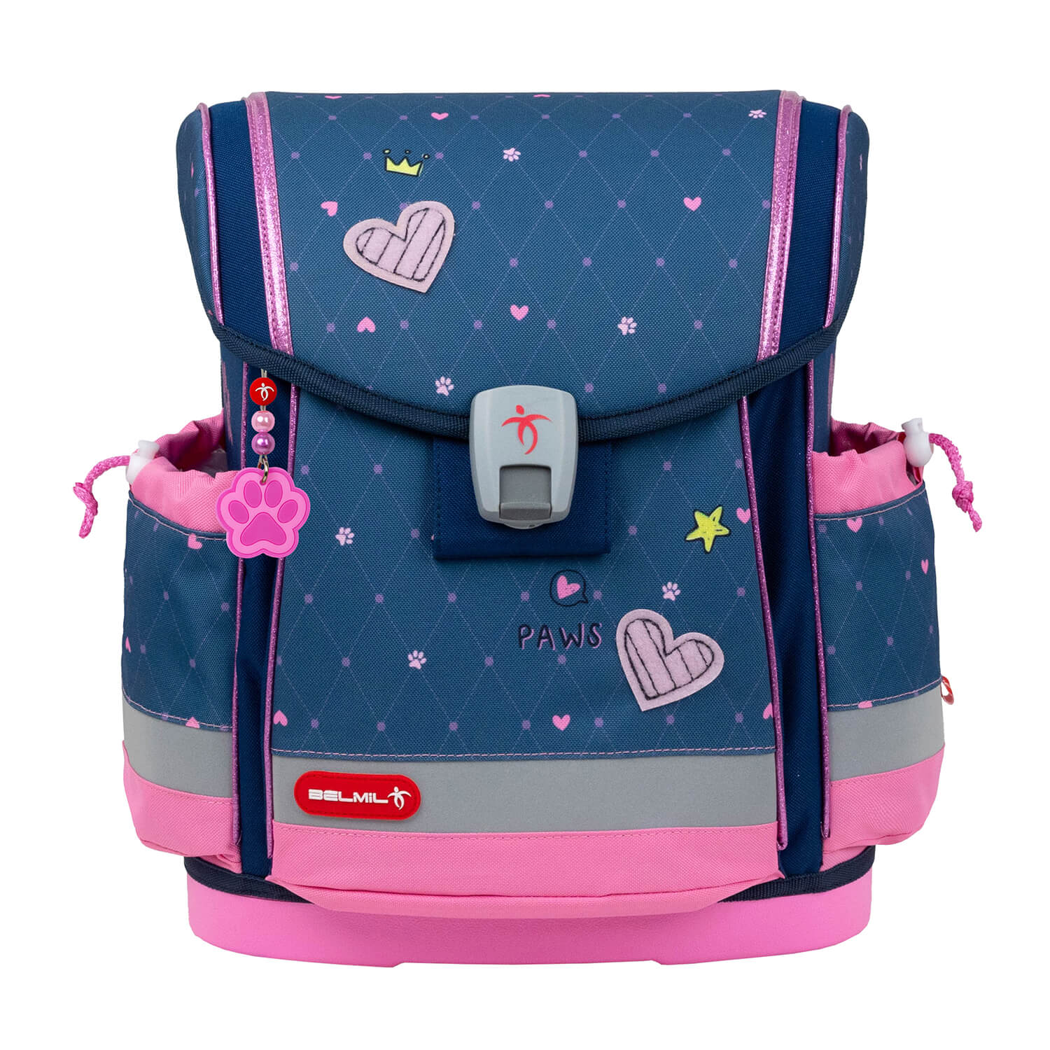 Classy Plus Hearts Schulranzen Set 5 tlg.