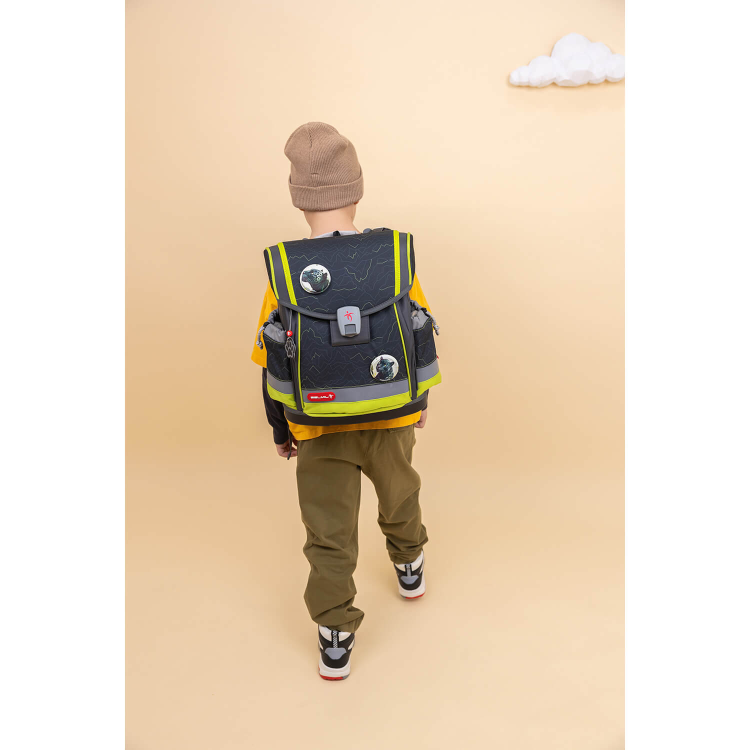 Classy Plus Mountain Lime Schulranzen Set 5 tlg.