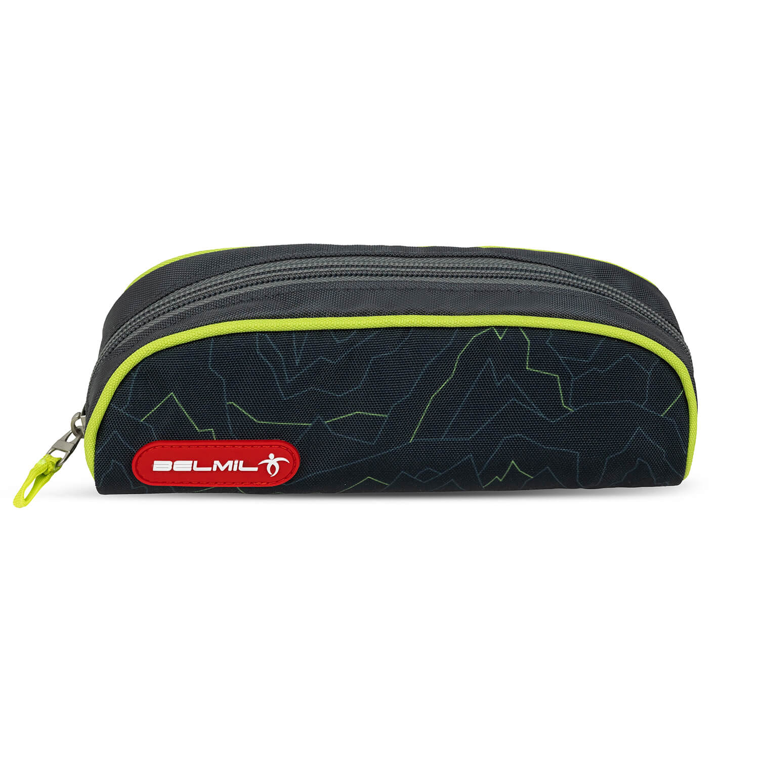 Ergonomic School Bag Set for Boys – Belmil Classy Plus Mountain Lime School Bag Set 5 pcs.