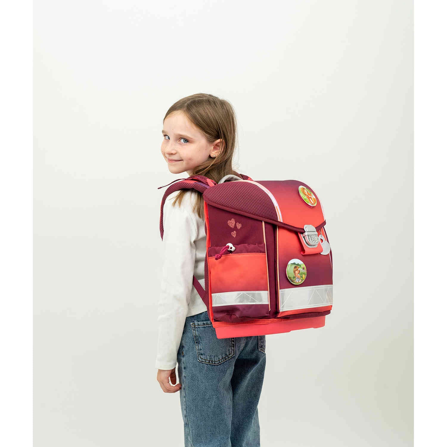 Classy Mahogany schoolbag