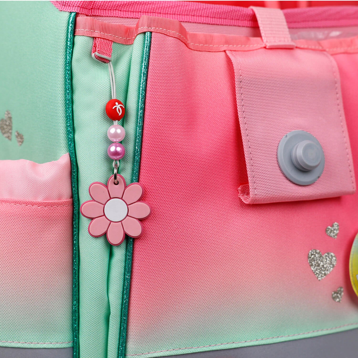 Keychain Light Pink Flowers