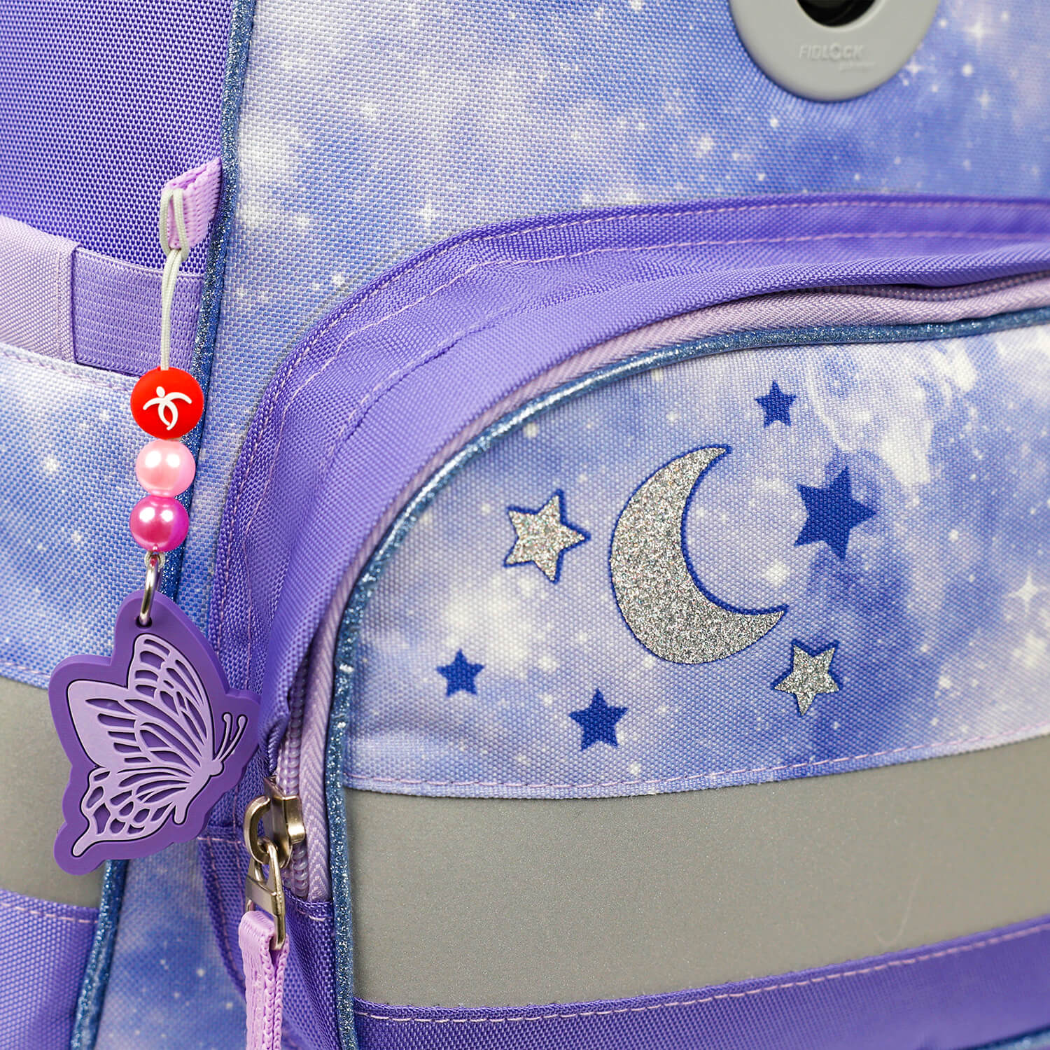 Keychain Purple Butterfly