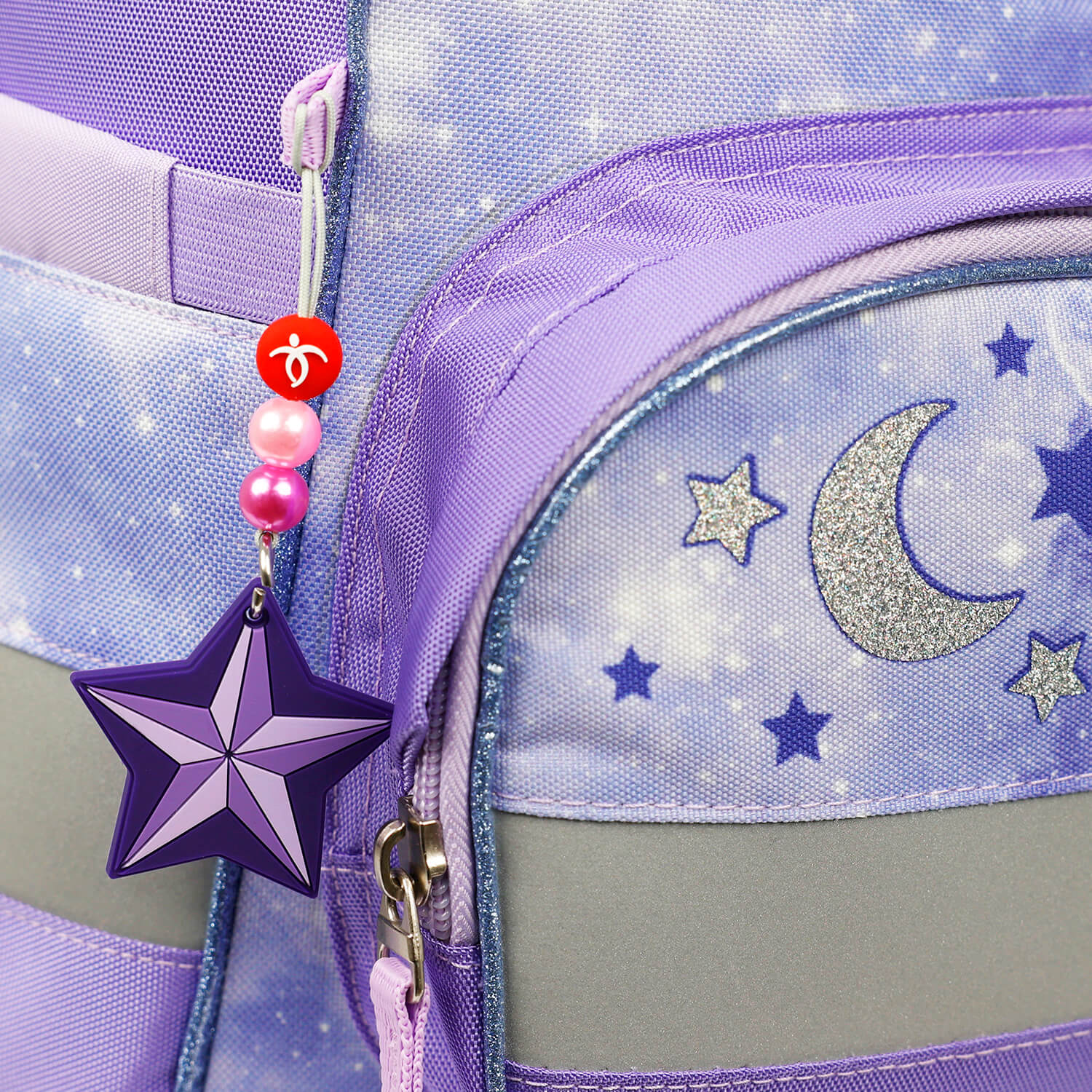 Keychain Purple Star