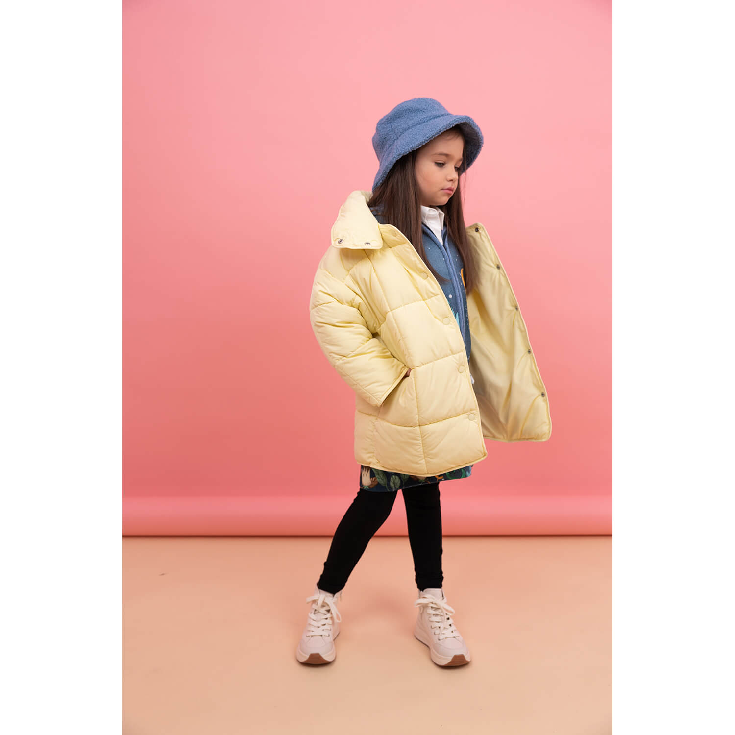 Belmil by Baika Premium Girls’ Cardigan-Coat – “Dreams” Design for Transitional Weather, a stylish choice for young girls.