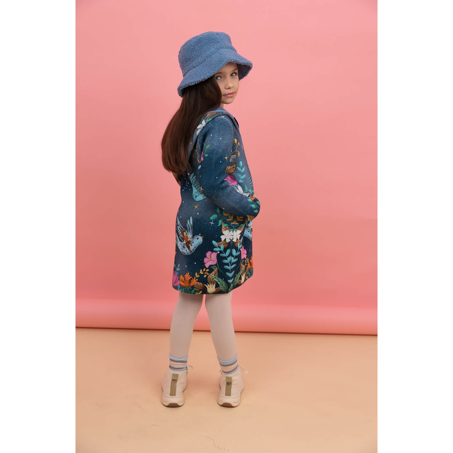 Belmil by Baika Premium Girls’ Cardigan-Coat – “Dreams” Design for Transitional Weather designed for girls over 6 years old.