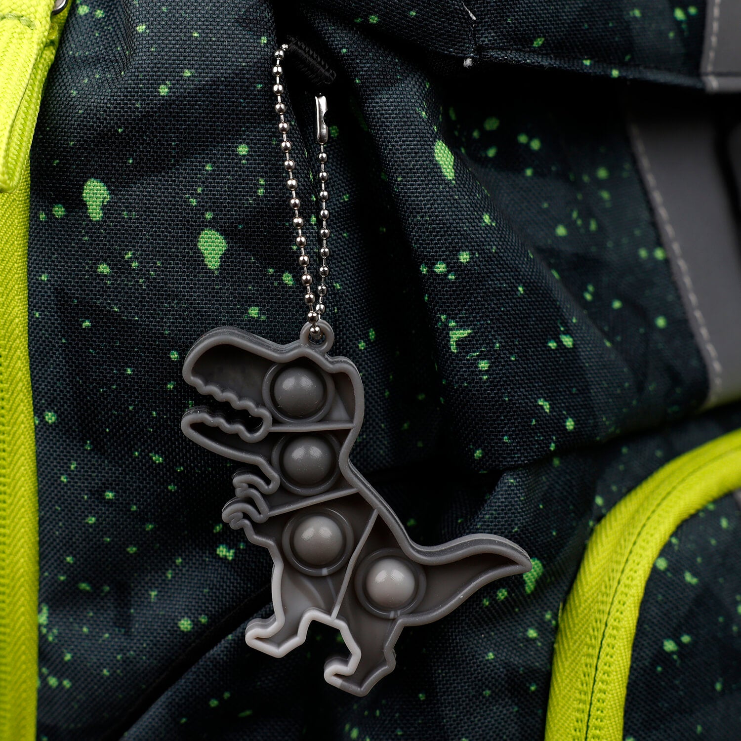 Keychain Grey T-Rex Funny