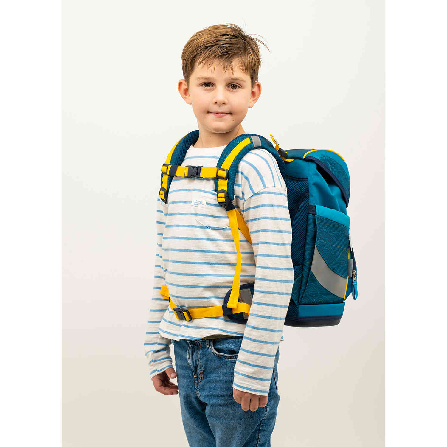 Smarty Waves Orange schoolbag