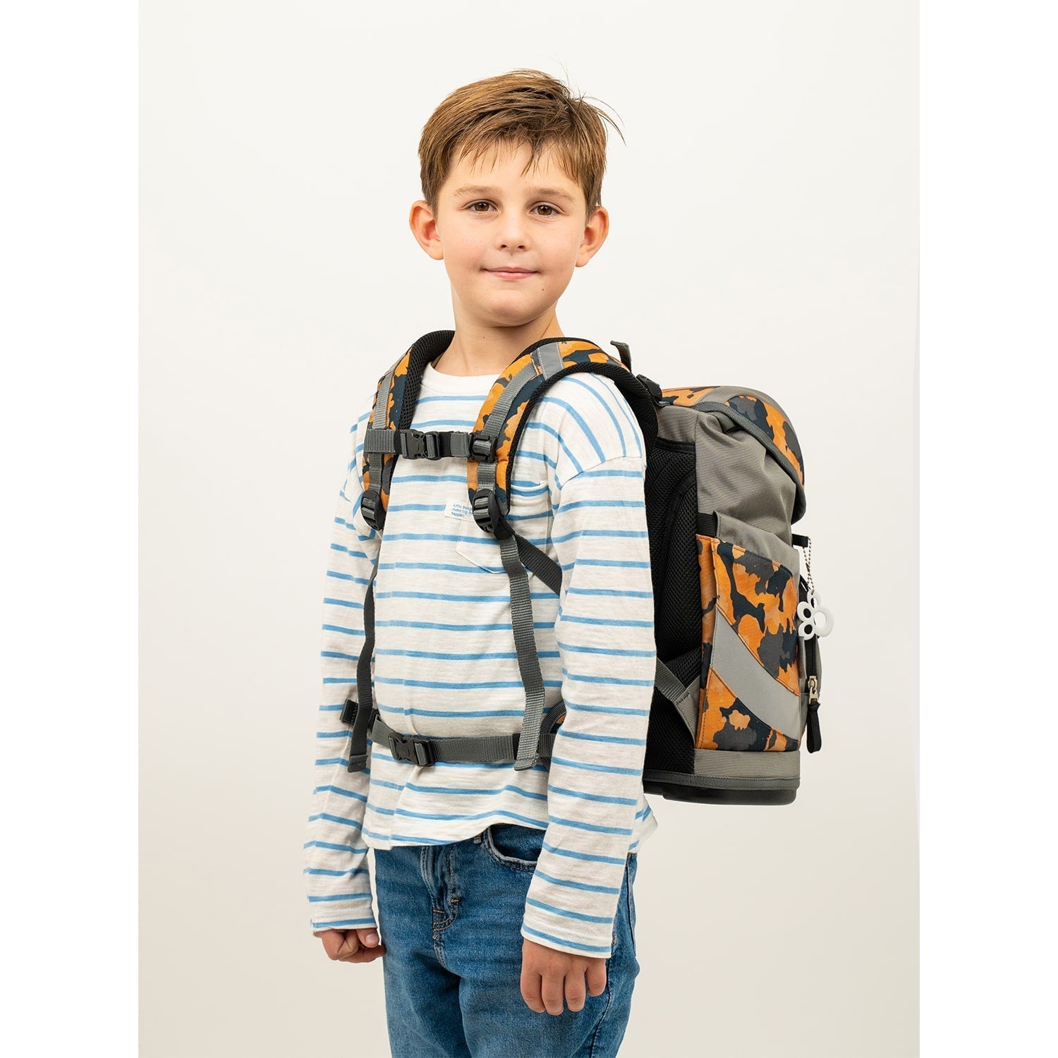 Smarty Orange Camouflage Schulranzen