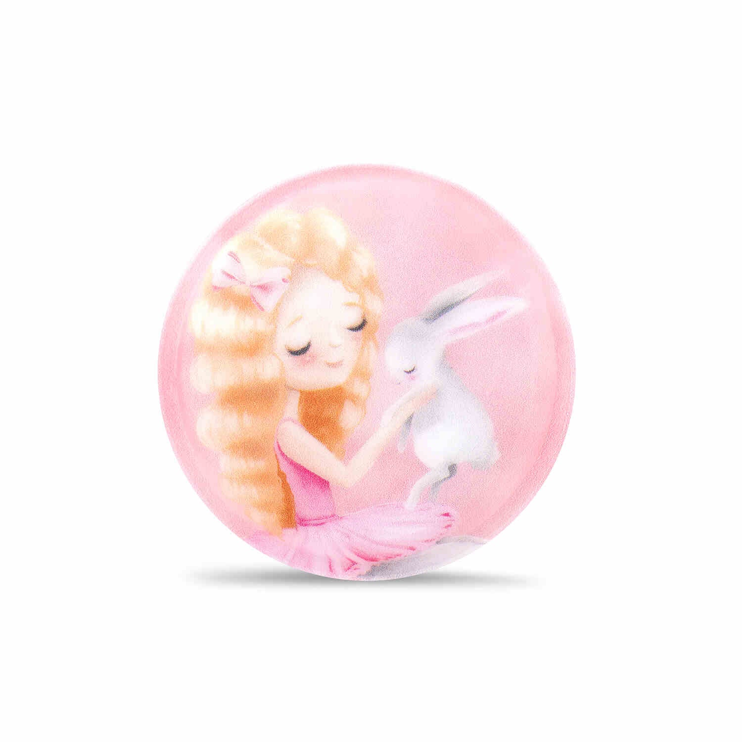 The Belmil Patch Set – 3-Piece Velcro Patches 'Ballerina' on a stylish backpack, adding a magical touch of ballet to your accessories.