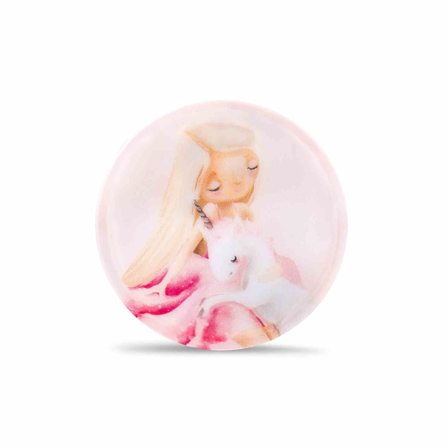 Close-up of the Belmil Patch Set – 3-Piece Velcro Patches 'Ballerina', featuring delicate ballerina graphics ideal for accessories.