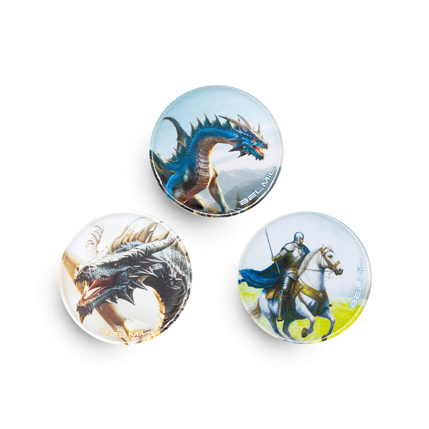 Patch set 3 pcs Dragons