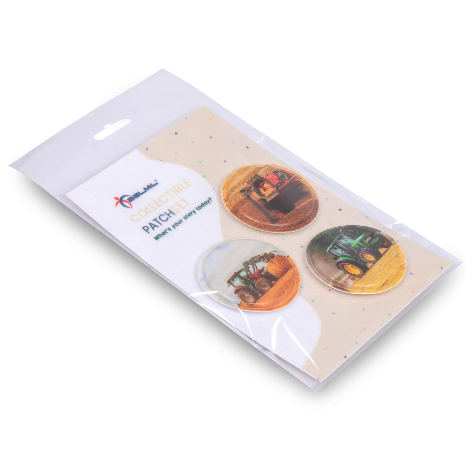 Patch Set Stone Age mit GRATIS Farm Patch Set