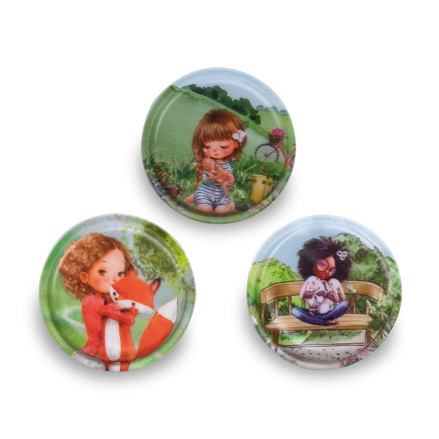 Patch Set Pegasus mit GRATIS I love my Animals Patch Set