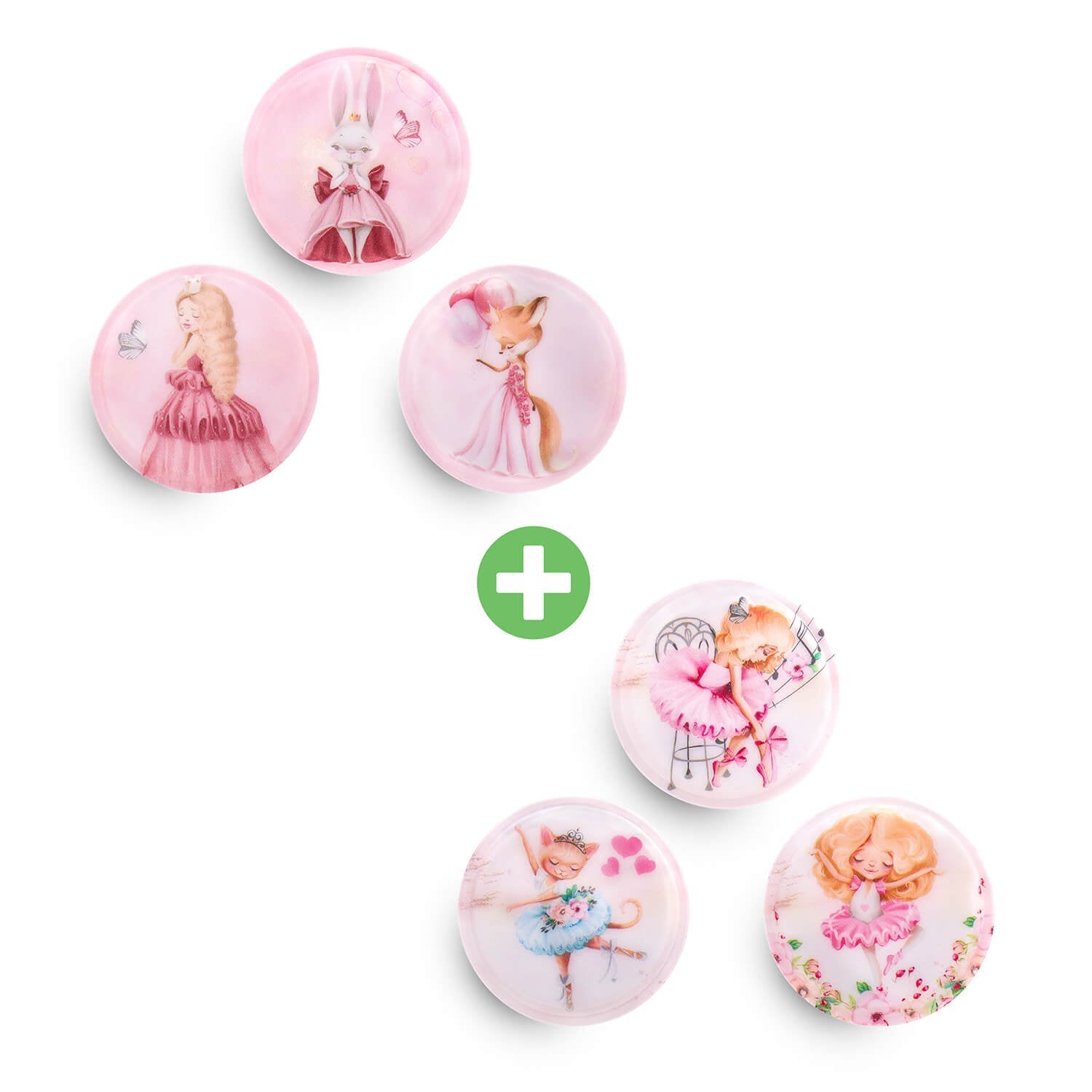 Patch Set Princess mit GRATIS Balett Patch Set