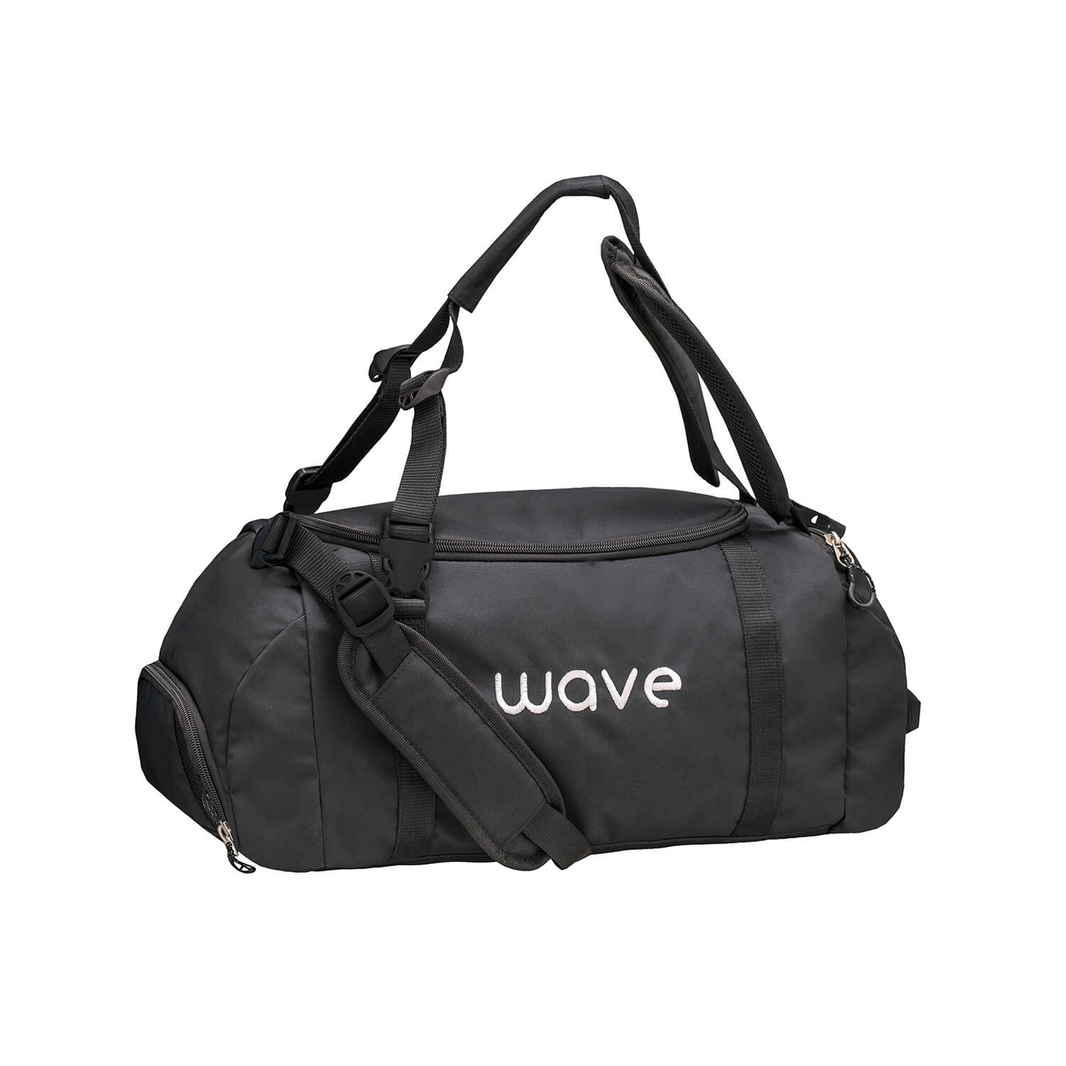 Wave Black Duffel bag