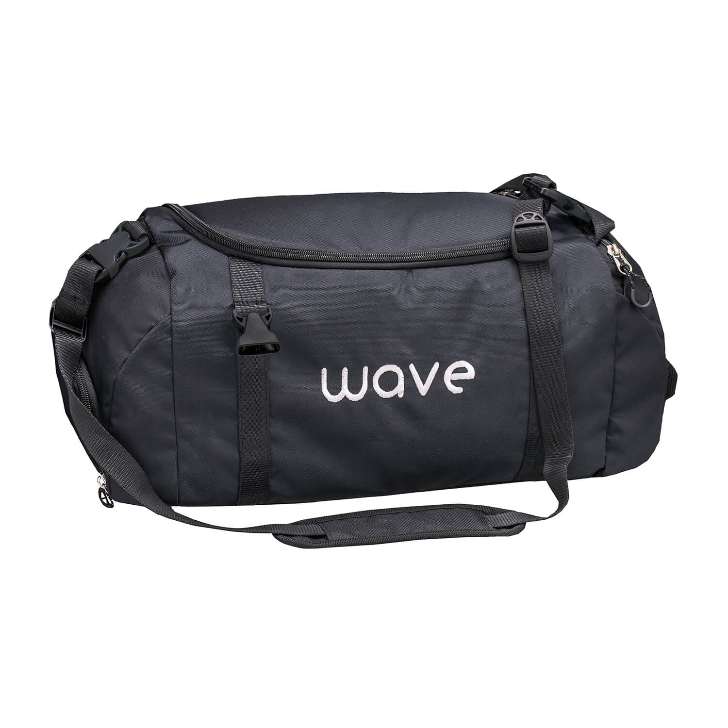 Wave Black Duffel bag