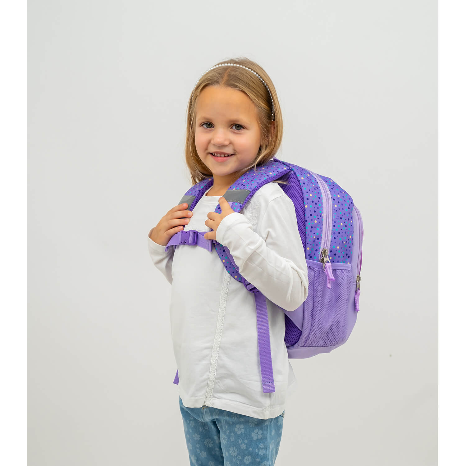 Kiddy Plus Unicorn Purple Kindergarten Bag