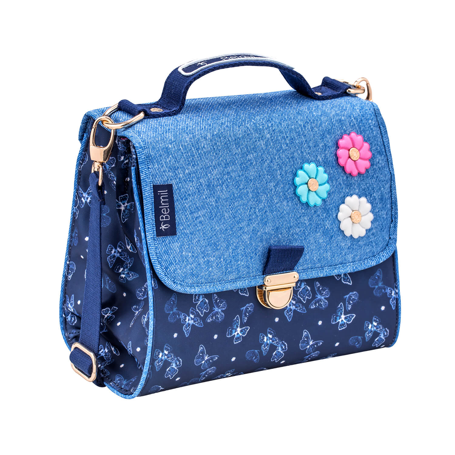 Premium Petite Shoulder bag Sapphire with GRATIS Gymbag