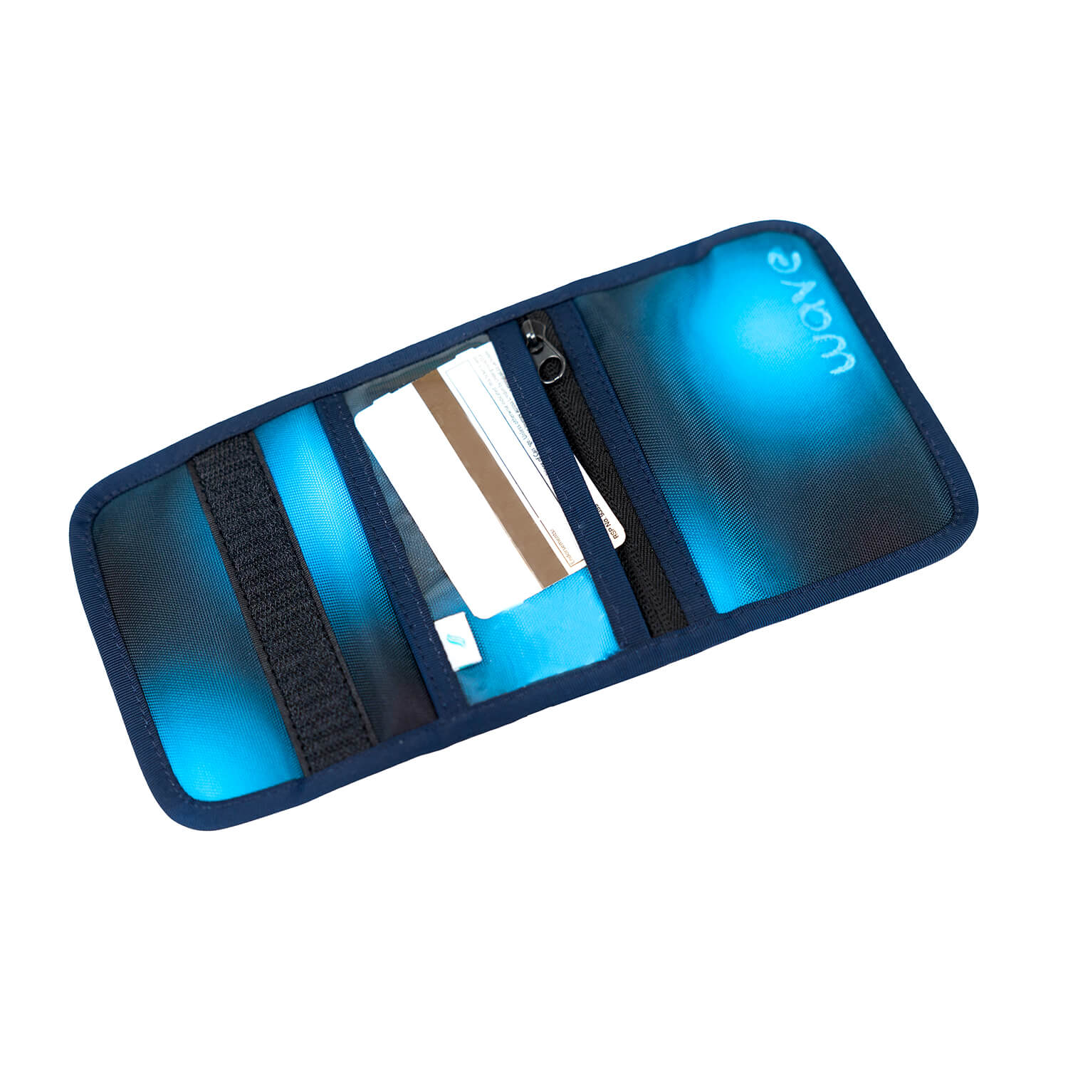 Wave Hazy Blue Wallet