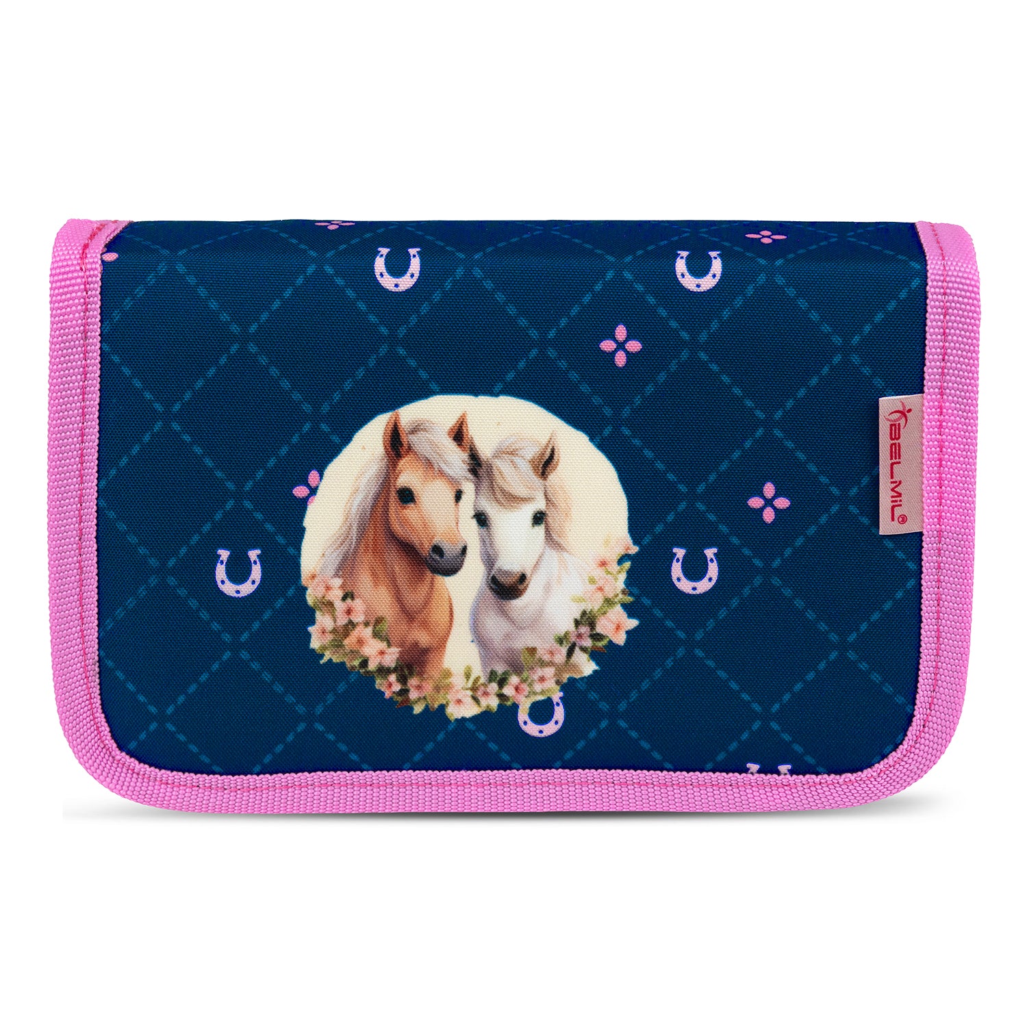 Gym bag included in Belmil Compact Ergonomic School Bag Set “Meet your Horses” Design + Unicorn Raincoat – perfect for girls.